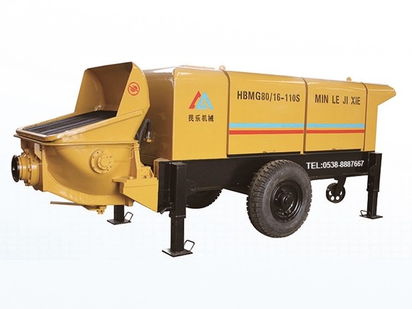 HBMG80/16-110S礦用混凝土泵沿空留巷機組